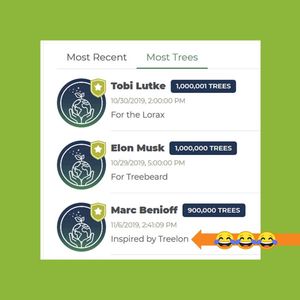Image post by @teamtrees on Instagram