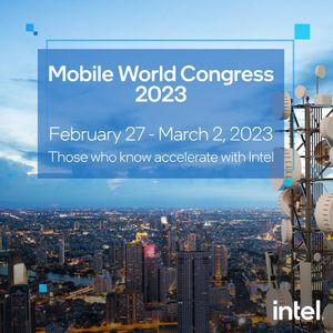 Image post by @intel on Twitter/X