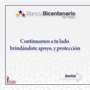 Image post by @bancobicentenario on Instagram