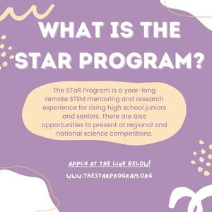 Image post by @STaRscholarprogram on Facebook