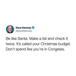 Image post by @daveramsey on Instagram