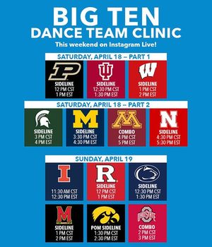 Image post by @uofmdanceteam on Instagram