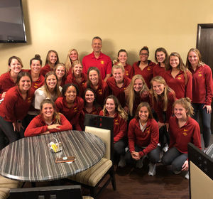 Image post by @iowastatesoccer on Instagram