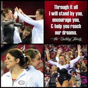 Image post by @ugagymnastics on Instagram