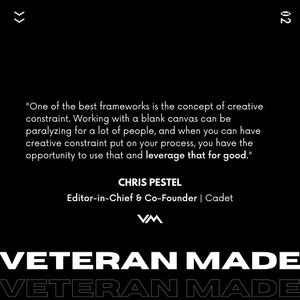 Image post by @veteranmadepod on Instagram