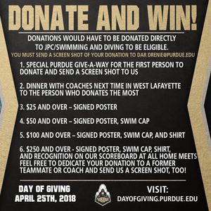Image post by @purduewswimdive on Instagram