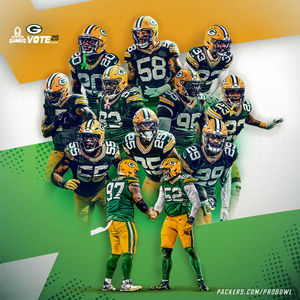 Image post by @packers on Twitter/X