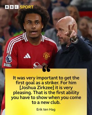 Image post by @BBCSport on Twitter/X