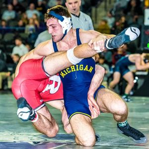 Image post by @umichwrestling on Instagram
