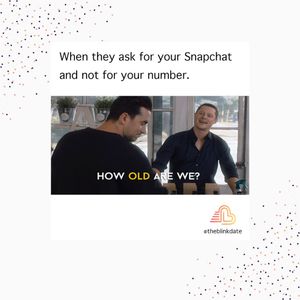 Image post by @theblinkdate on Instagram