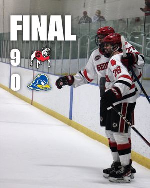 Image post by @UGAHockey on Twitter/X