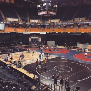 Image post by @gwuwrestling on Instagram