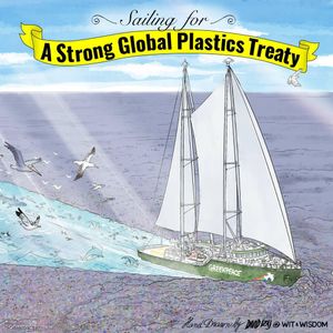 Image post by @greenpeace on Instagram