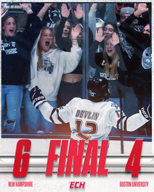 Image post by @everythingcollegehockey on Instagram