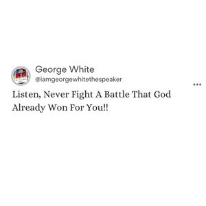 Image post by @iamgeorgewhitethespeaker on Instagram