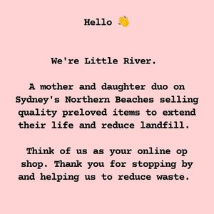 Image post by @littleriver on Instagram