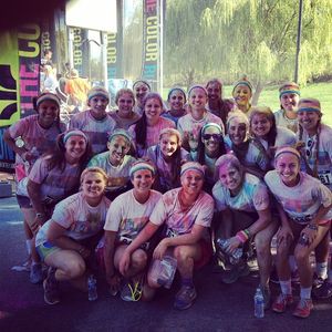 Image post by @catholicu_wlax on Instagram