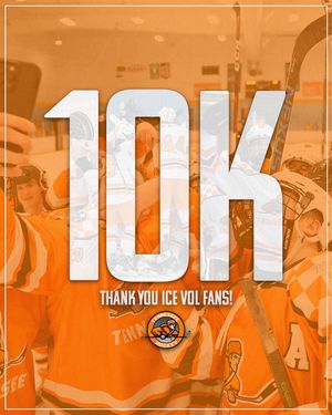Image post by @tennesseehockey on Instagram