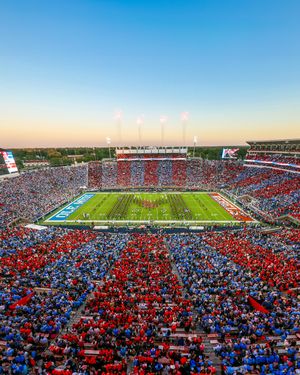 Image post by @olemissfb on Instagram