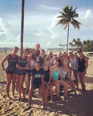 Image post by @nsu_vball on Instagram