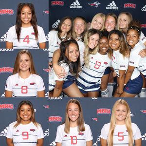 Image post by @mnu_womensoccer on Instagram