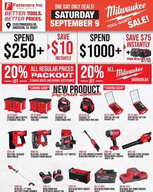 Image post by @sacfasteners on Facebook