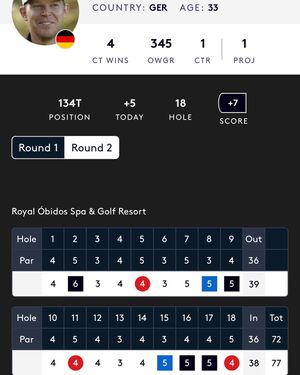 Image post by @alexknappegolf on Instagram