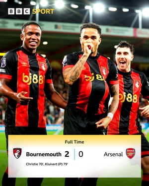 Image post by @BBCSport on Twitter/X