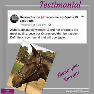 Image post by @equineidsolutions on Instagram