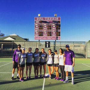Image post by @sfa_tennis on Instagram
