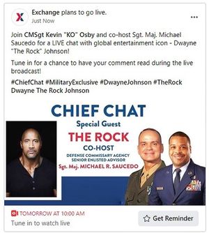 Image post by @therock on Instagram