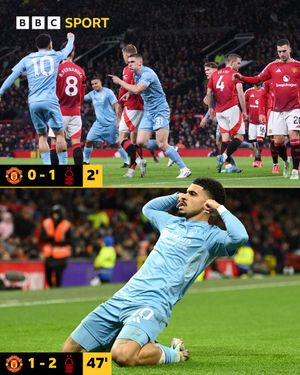 Image post by @BBCSport on Twitter/X