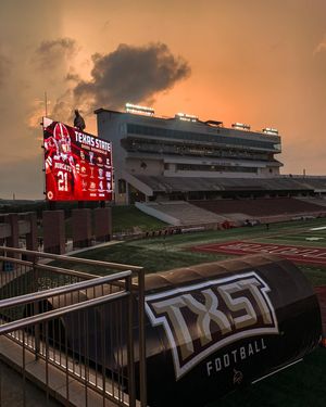 Image post by @txstatefootball on Instagram