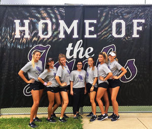 Image post by @sfa_tennis on Instagram