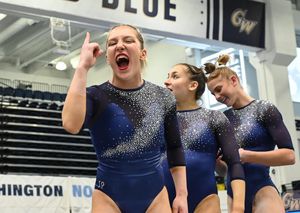 Image post by @gw_gymnastics on Instagram