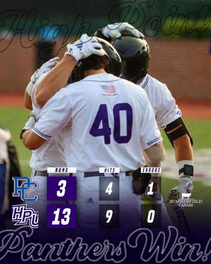 Image post by @hpu_baseball on Instagram