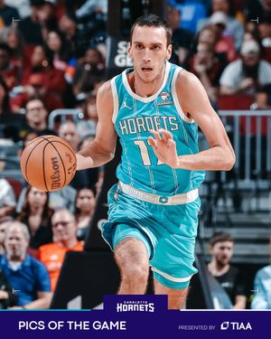 Image post by @hornets on Twitter/X