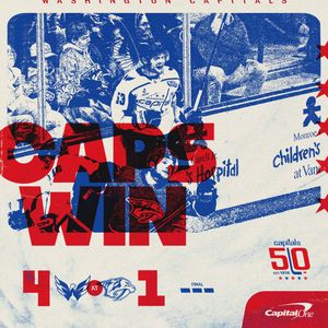 Image post by @Capitals on Twitter/X