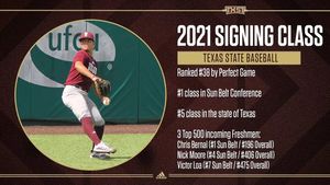 Image post by @texasstatebaseball on Instagram