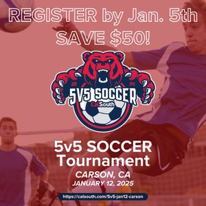 Image post by @calsouthsoccer on Instagram