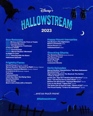 Image post by @DisneyPlus on Twitter/X