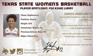 Image post by @txstatewbb on Instagram