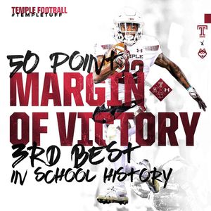 Image post by @temple_fb on Instagram