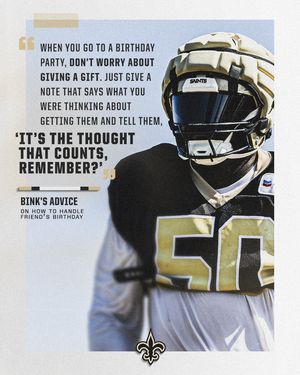 Image post by @saints on Instagram