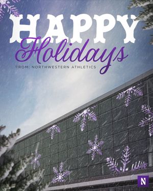 Image post by @NU_Sports on Twitter/X