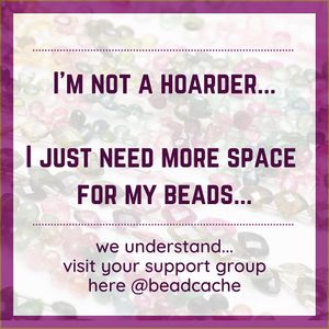 Image post by @beadcache on Instagram
