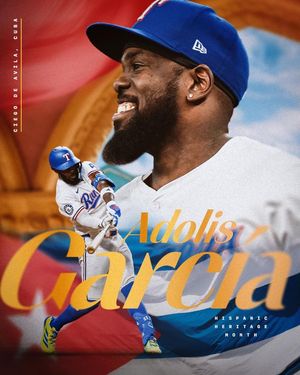 Image post by @rangersdetexas on Facebook