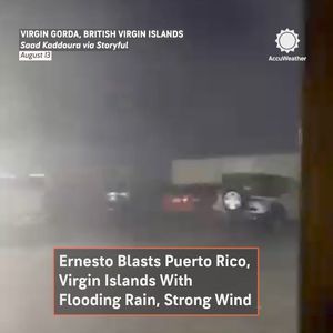 Image post by @AccuWeather on Facebook