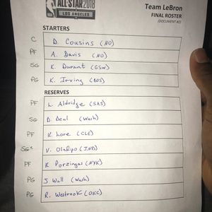 Image post by @kingjames on Instagram