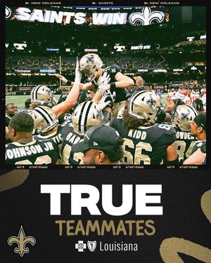 Image post by @saints on Instagram